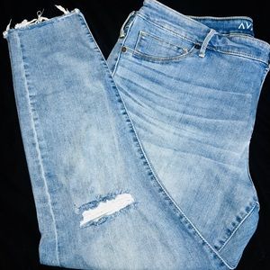 Target Ava & Viv Distressed Jegging Jeans
